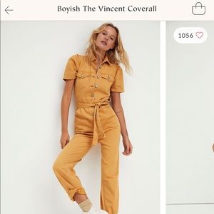 Free people boyish Vincent coverall